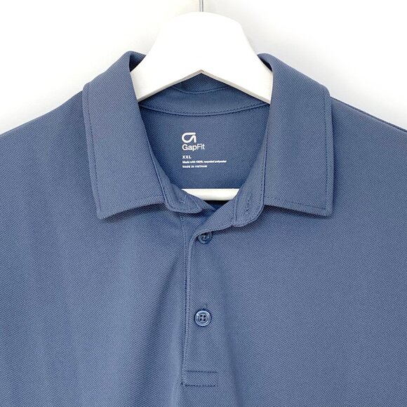 GapFit Performance Polo Shirt Boys XXL 14-16 Short Sleeve Quick Dry Golf Tennis - Picture 5 of 11